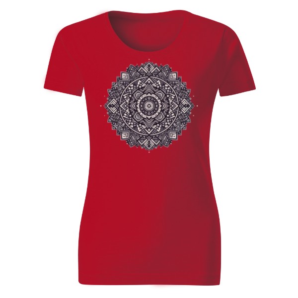 Tričko s potiskem Mandala Vibe