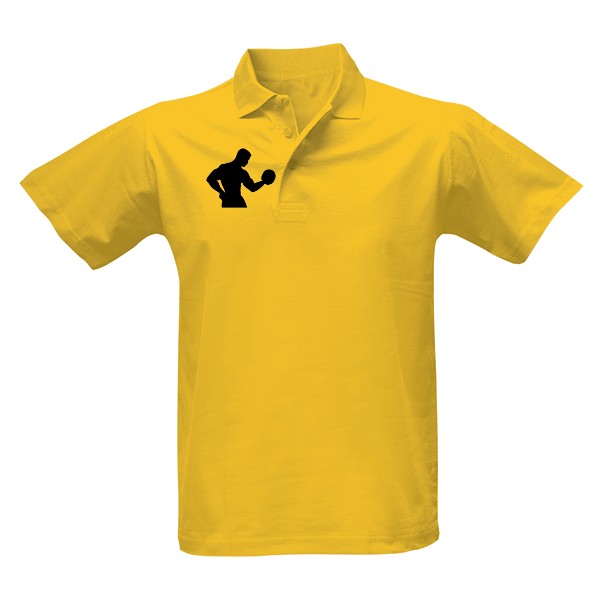 Pánská polokošile Single s potiskem Kulturistka